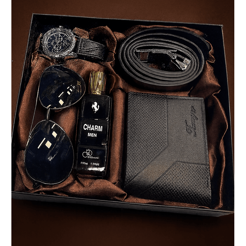 muški poklon set 4u1 — pregled