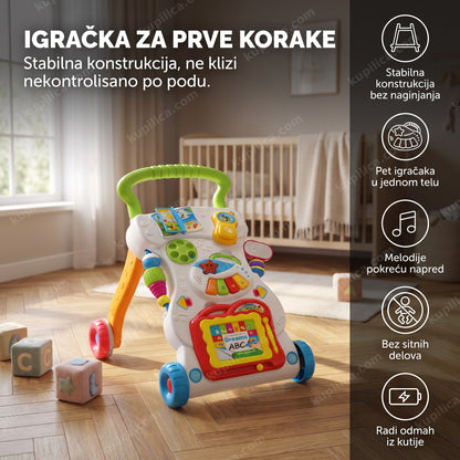 muzička hodalica za bebe sama u dečijoj sobi, benefiti proizvoda