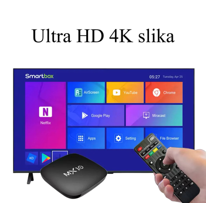 4K Ultra HD prikaz na TV-u kroz MX10