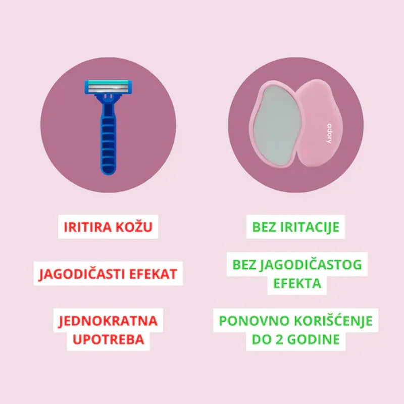 nano epilator sa kristalima — detalj 2