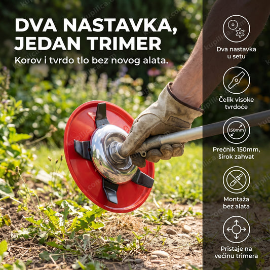 nastavci za trimer za korov montirani na trimer u dvorištu, benefiti proizvoda