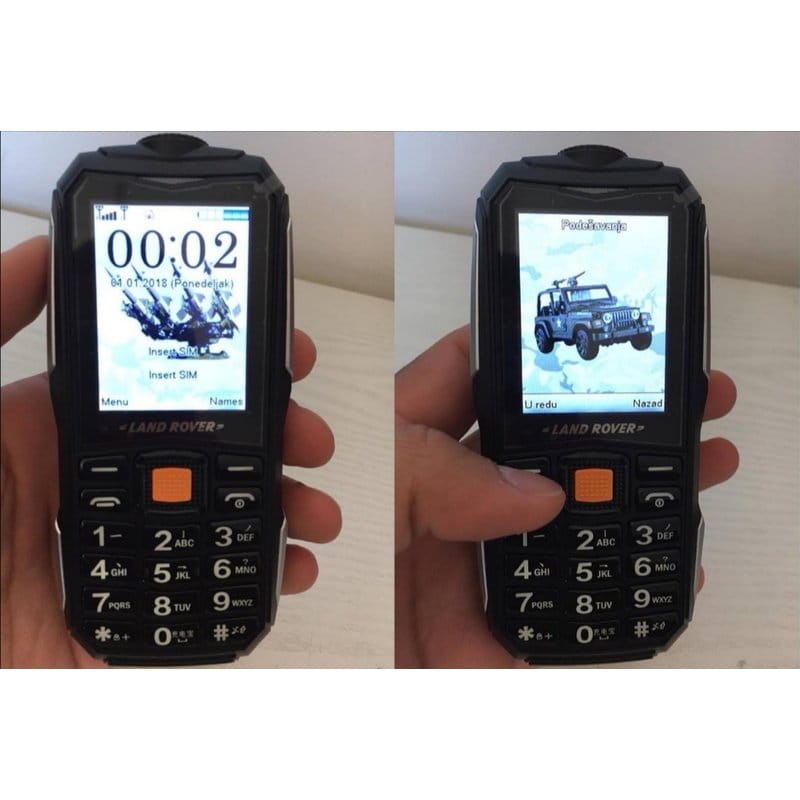 neuništivi telefon dual sim — detalj 5