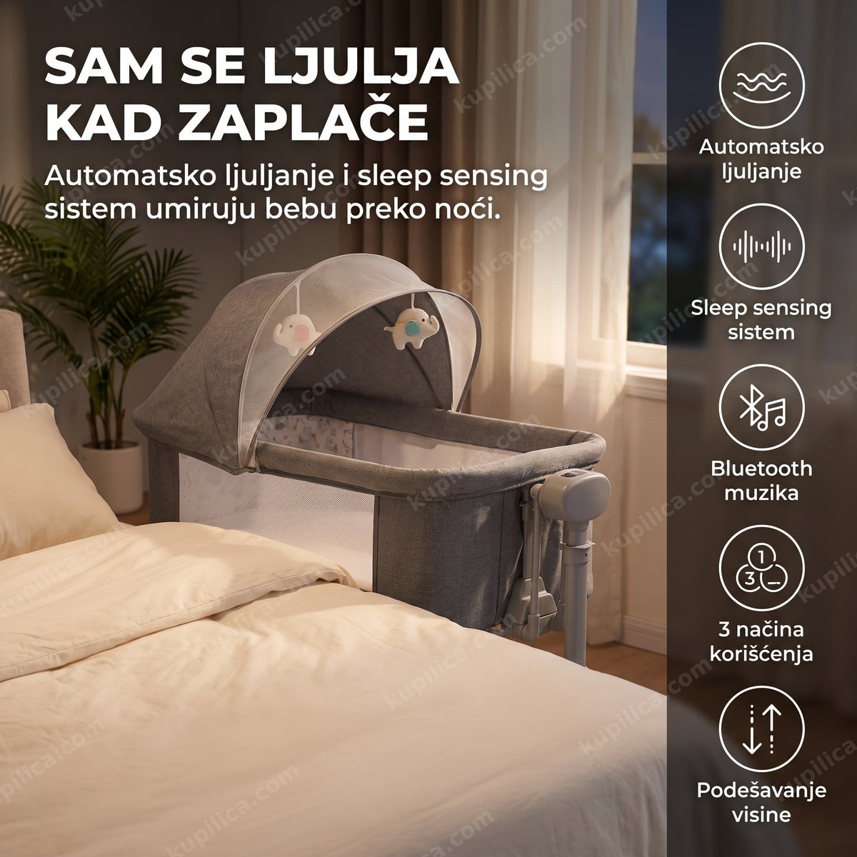 next to me krevetić za bebe prazan pored kreveta roditelja, benefiti proizvoda