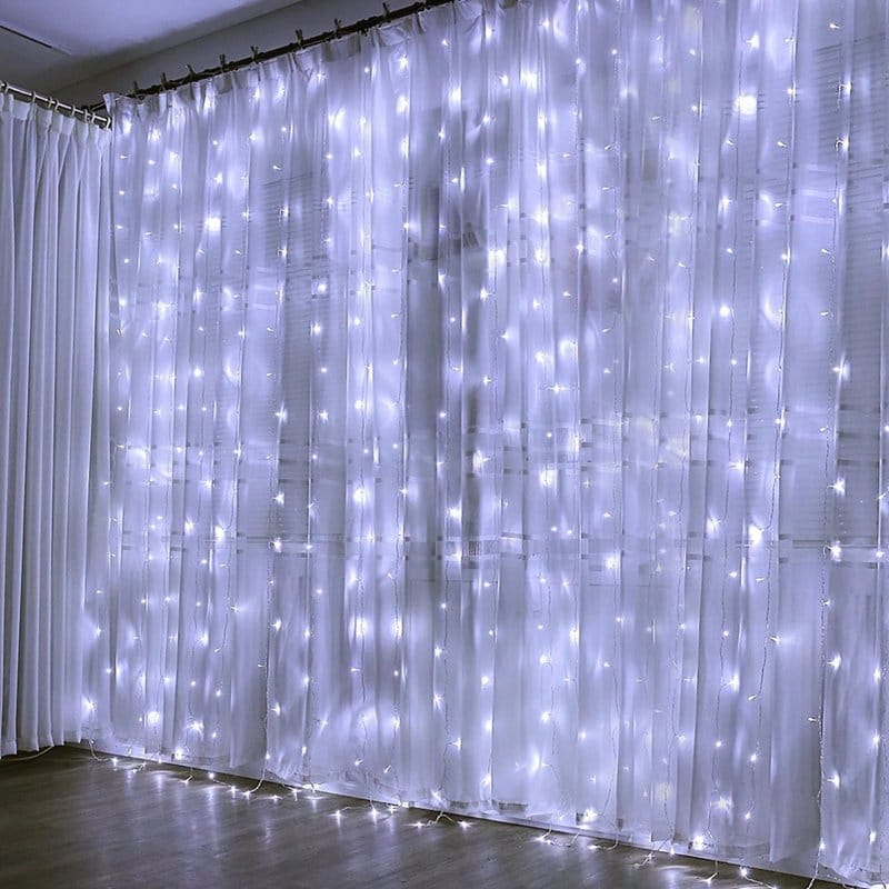 novogodišnja led zavesa 3x3m — pregled