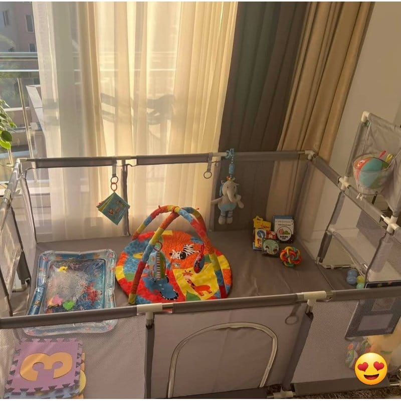 ogradica za bebe sa košem i golom — detalj 4