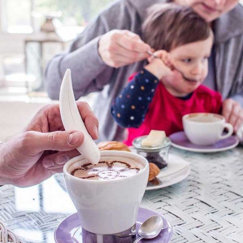olovka za dekoraciju kafe — detalj 4