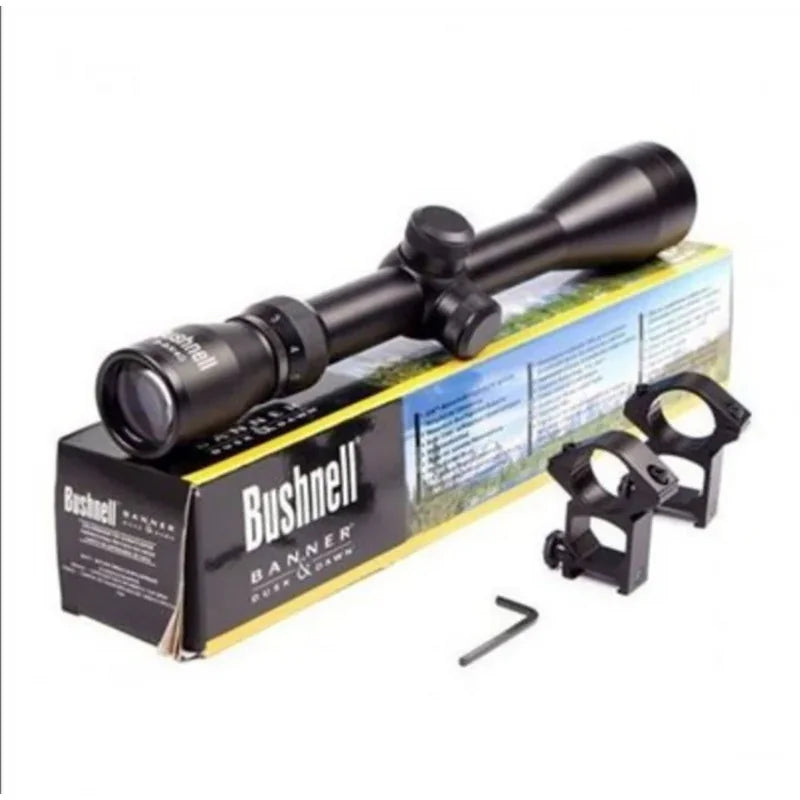 optički nišan 3-9x40 EG za airsoft sa kutijom Bushnell i nosačima