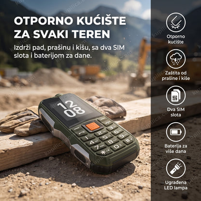 otporan tastaturni telefon na steni gradilišta sa rukavicama, benefiti proizvoda