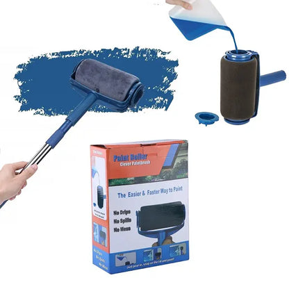 Paint Roller pri farbanju zida