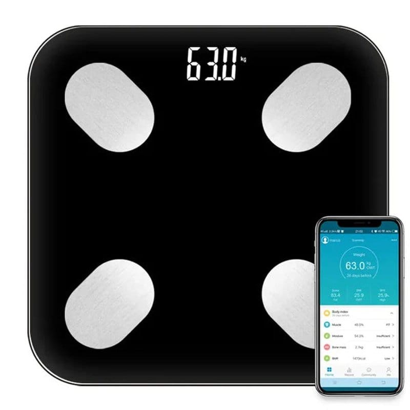 pametna vaga bluetooth 17 parametara — pregled