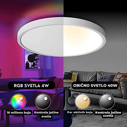 pametna led plafonjera sa daljinskim — detalj 4