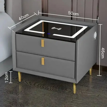 pametni noćni stočić sa otiskom prsta — detalj 6