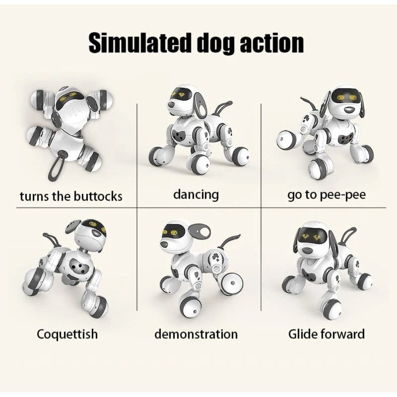 pametni pas robot za decu — detalj 4