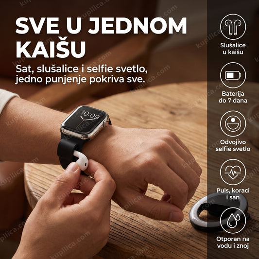 pametni sat D97 Plus sa slušalicama skrivenim u kaišu, benefiti proizvoda