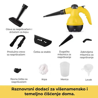 paročistač visokog pritiska žuti — detalj 4