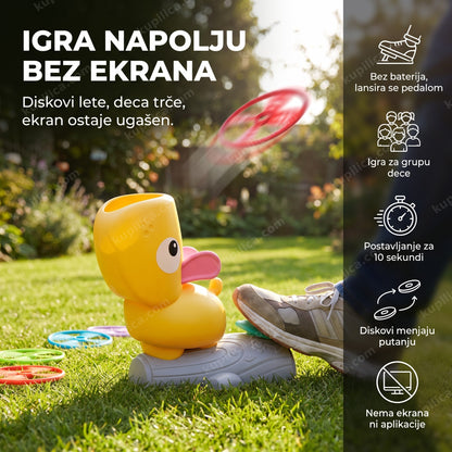 patkica raketa sa diskovima u dvorištu sa diskom u letu, benefiti proizvoda