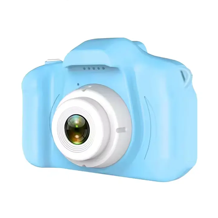 plavi dečiji digitalni fotoaparat — detalj 1
