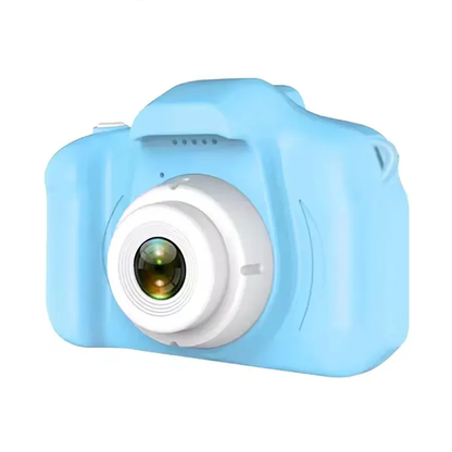 plavi dečiji digitalni fotoaparat — detalj 1