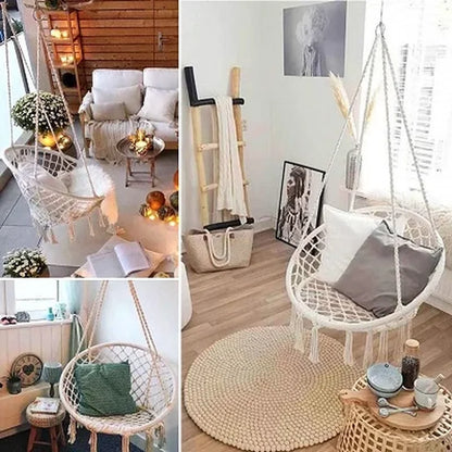 pletena ljuljaška za terasu — detalj 3