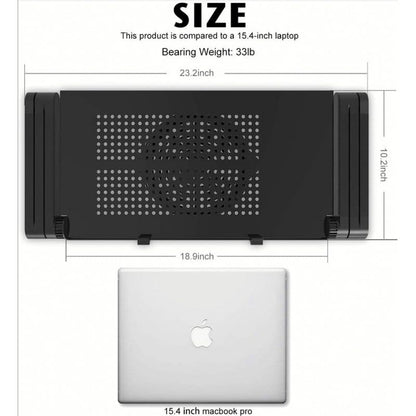 podesivi sto za laptop sa kulerom — detalj 2