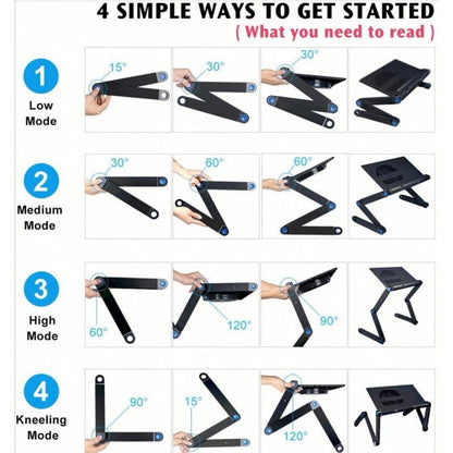 podesivi sto za laptop sa kulerom — detalj 5
