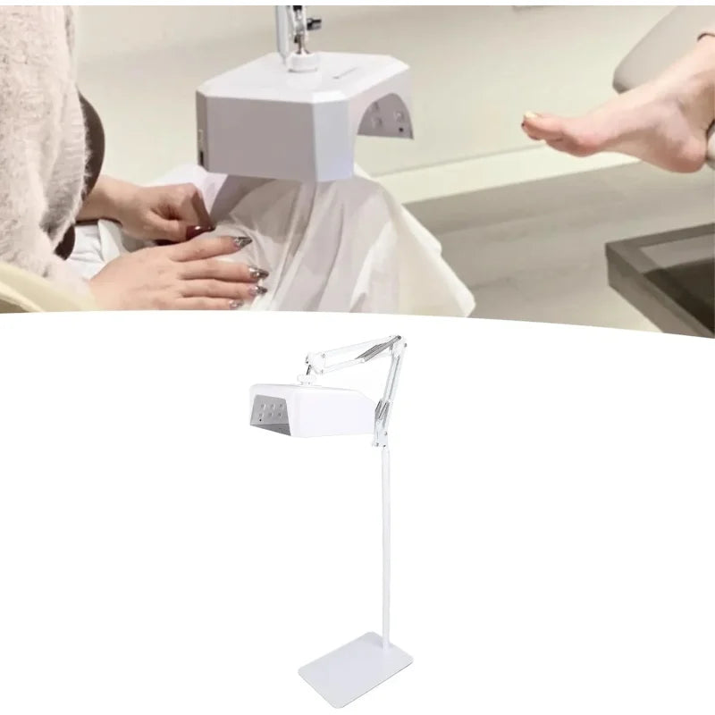 ugao rotacije glave lampe prikazan u pokretu