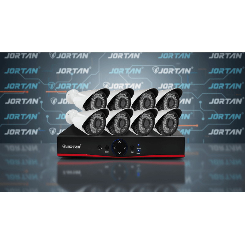 poe sistem video nadzora 8 kamera jortan — detalj 1