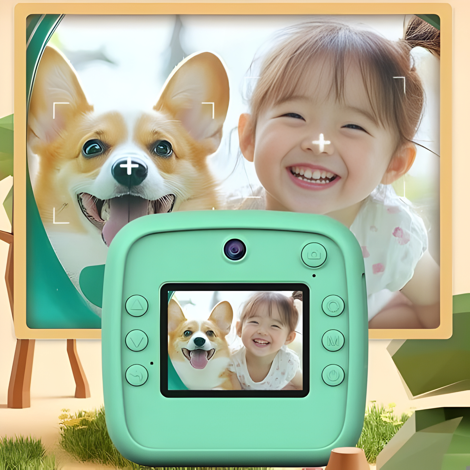 Polaroid plavi jednorog — alternativni model