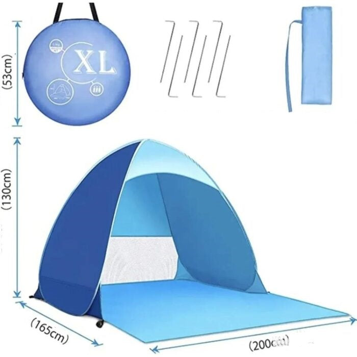 pop up šator za plažu — detalj 4