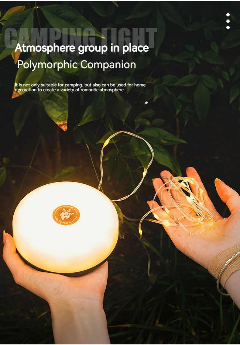 prenosiva kamp led lampa 2000mah — detalj 3