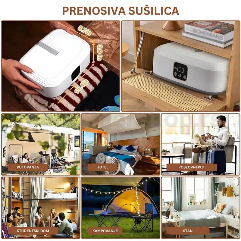 sušilica i peglač odeće 2u1 — detalj 3