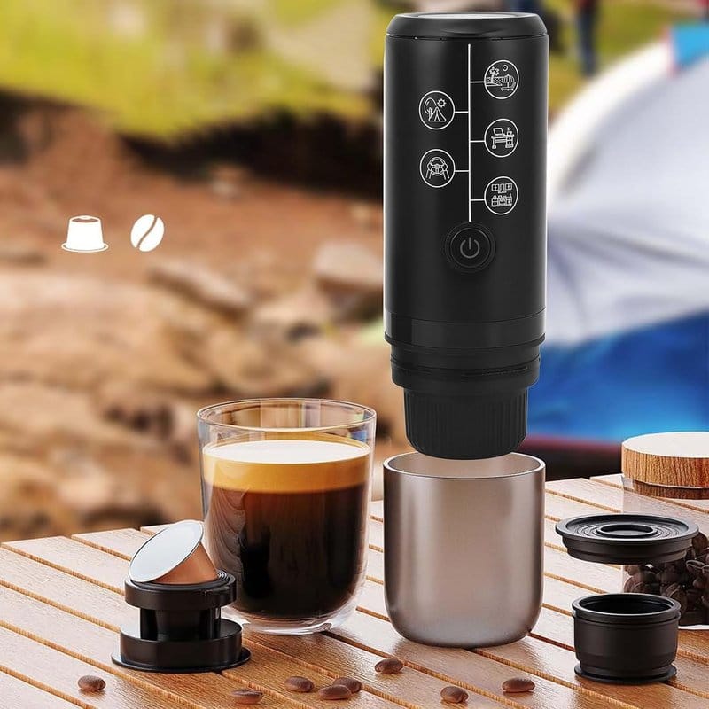 prenosivi espresso aparat bez struje — detalj 8