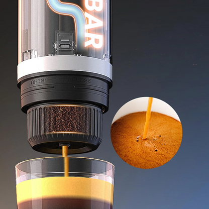 espresso aparat — pametan ekran sa podešavanjima
