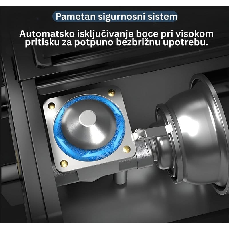 prenosivi plinski rešo — detalj 1