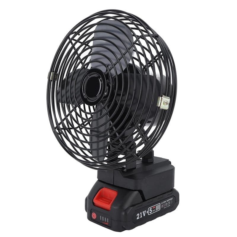 prenosivi ventilator na baterije — detalj 1