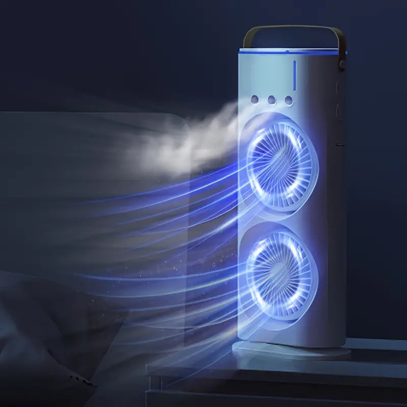 prenosni ventilator sa vodenom maglom — detalj 3