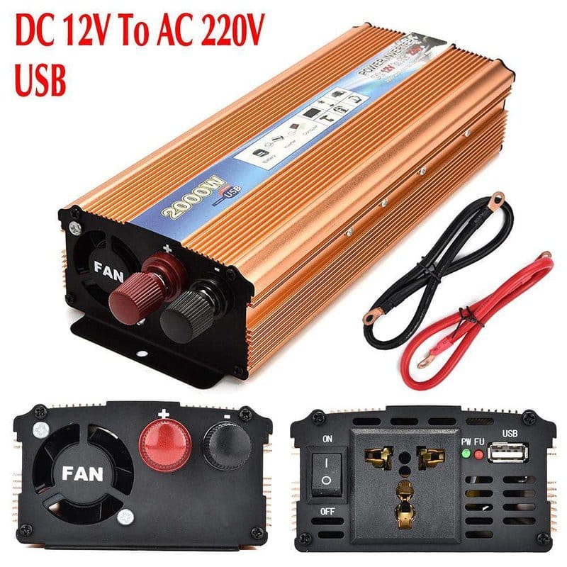 pretvarač napona 12V na 220V 2000W — pregled