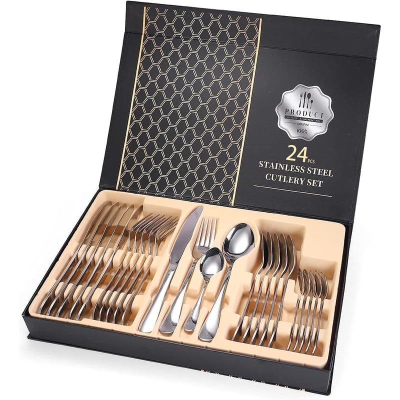 pribor za jelo set 24 komada — detalj 1