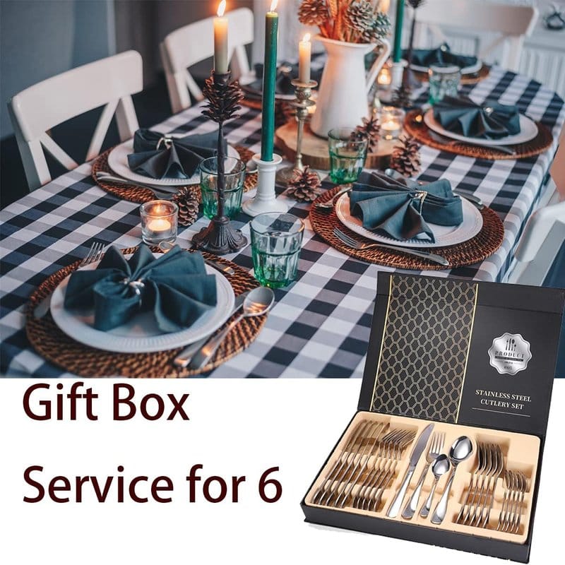 pribor za jelo set 24 komada — detalj 3