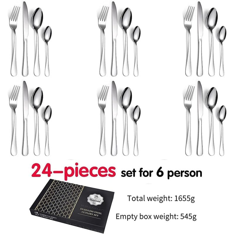 pribor za jelo set 24 komada — detalj 8