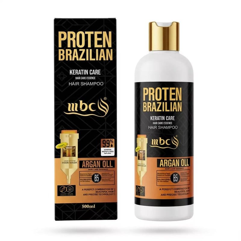 Šampon sa keratinom za oštećenu kosu Proten Brazilian sa arganovim uljem, 500 ml