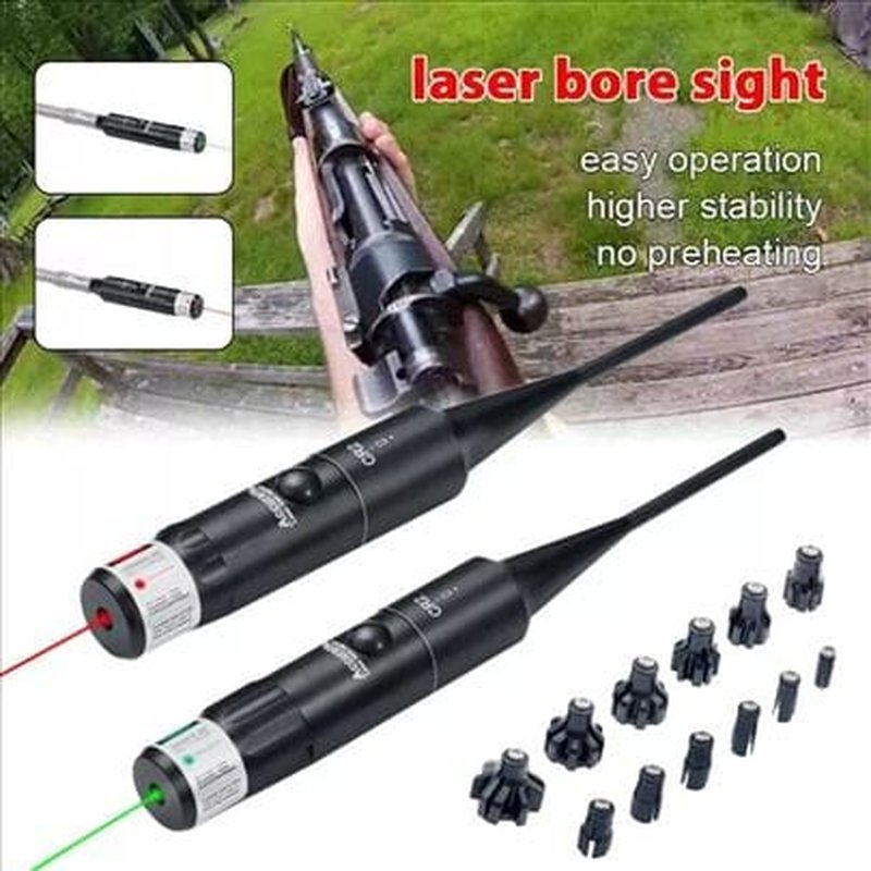 punjivi laser za upucavanje optike i nišana sa adapterima za cevi