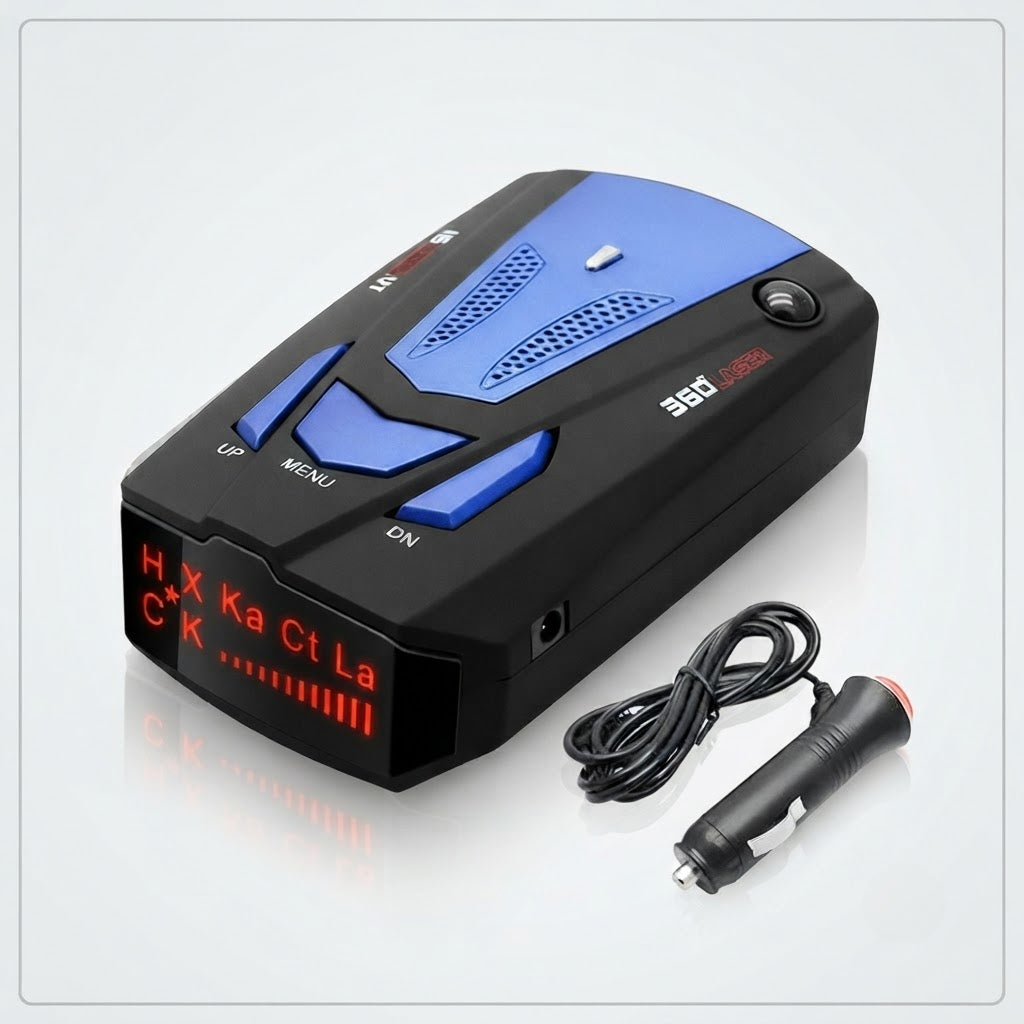 radar detektor V7 360 — pregled