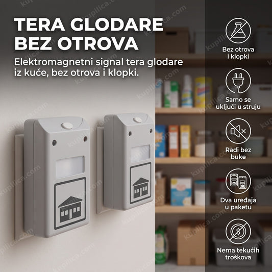 rasterivač glodara uključen u zidnu utičnicu u ostavi, benefiti proizvoda