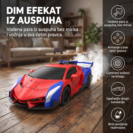 rc auto sa dim efektom u vožnji sa oblakom pare iz auspuha, benefiti proizvoda