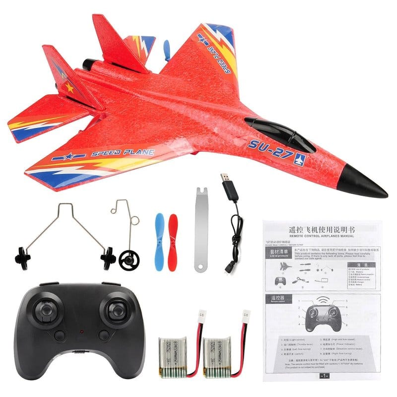 RC avion SU-27 na daljinsko upravljanje — detalj 2