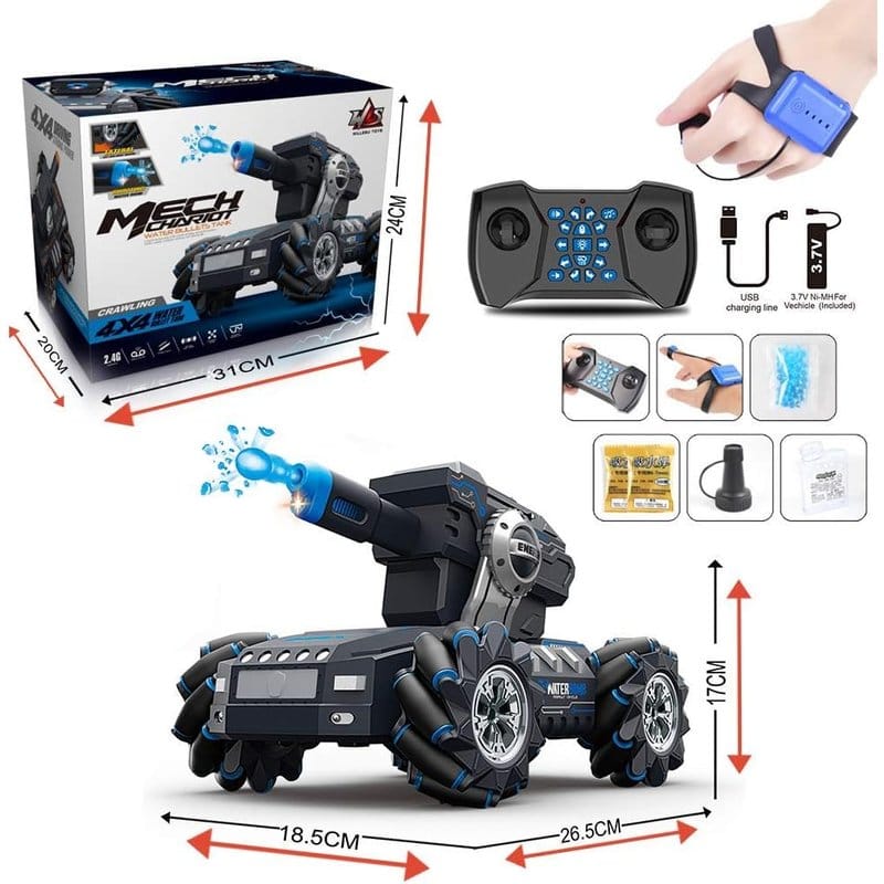 RC tenk na vodene kuglice sa narukvicom — detalj 5