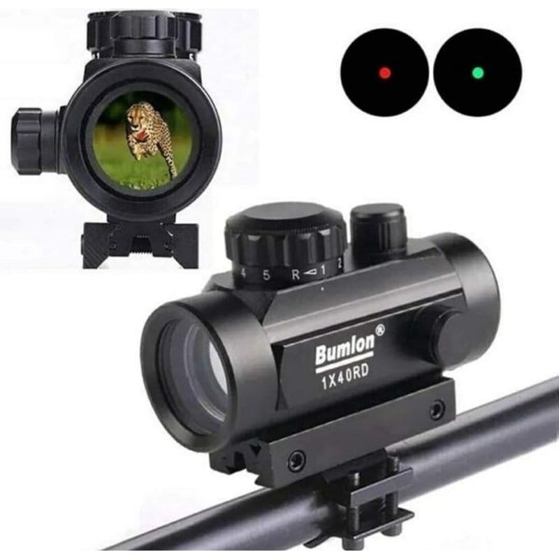 red dot nišan crvena i zelena tačka — detalj 4