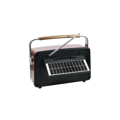 retro bluetooth radio sa solarnim panelom YG-7030 — detalj 2