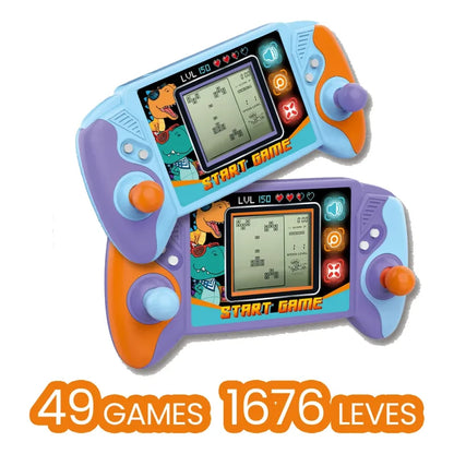 retro konzola džojstik sa ugrađenim ekranom u obliku arkadnog kontrolera